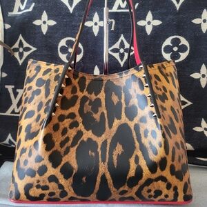 Christian Louboutin leopard tote - no call outs